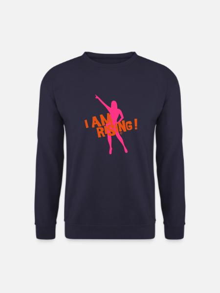 i am rising One Billion Rising OBR - Unisex Pullover - Navy