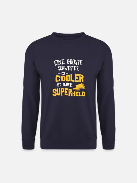 Eine grosse Schwester - Unisex Pullover - Navy