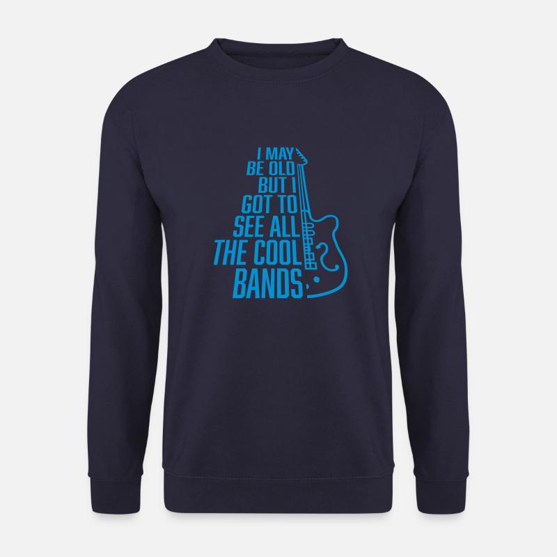 I may be old - Unisex Pullover - Navy