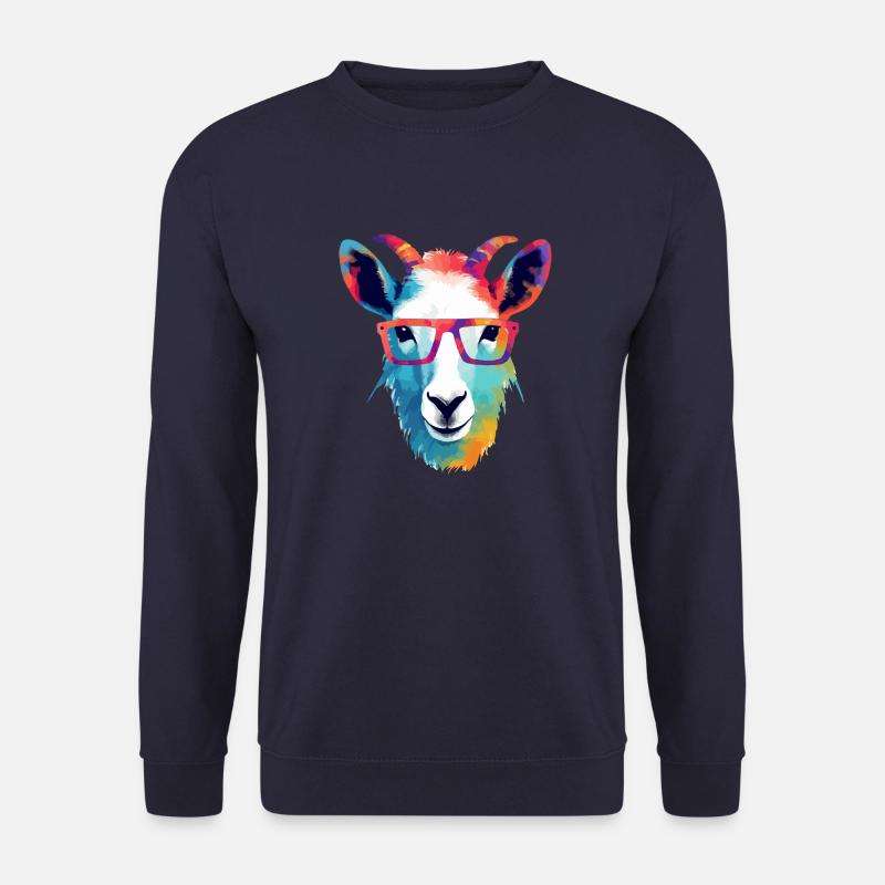 Bobi die Ziege - Unisex Pullover - Navy