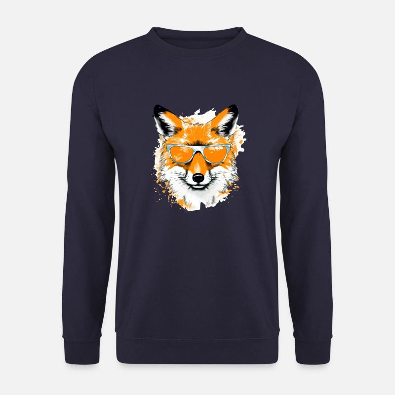 Krik der Fuchs - Unisex Pullover - Navy