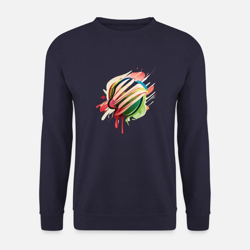 Buntes Obst - Unisex Pullover - Navy