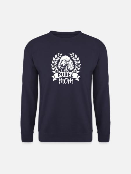 Pudel Mom - Hundebesitzerin - Unisex Pullover - Navy