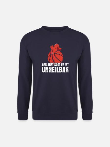 Basketball Frequenz - Unisex Pullover - Navy