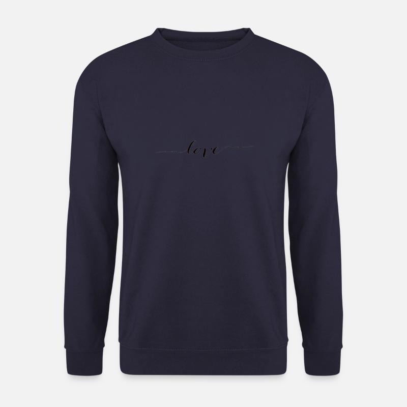 love - Unisex Pullover - Navy