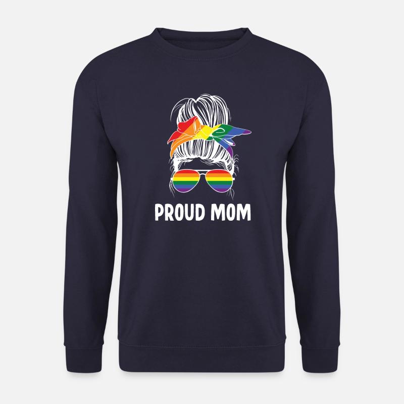 LGBT Stolze Mutter - Unisex Pullover - Navy