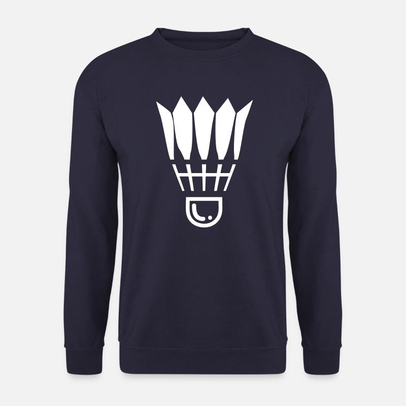 Badminton Symbol - Unisex Pullover - Navy