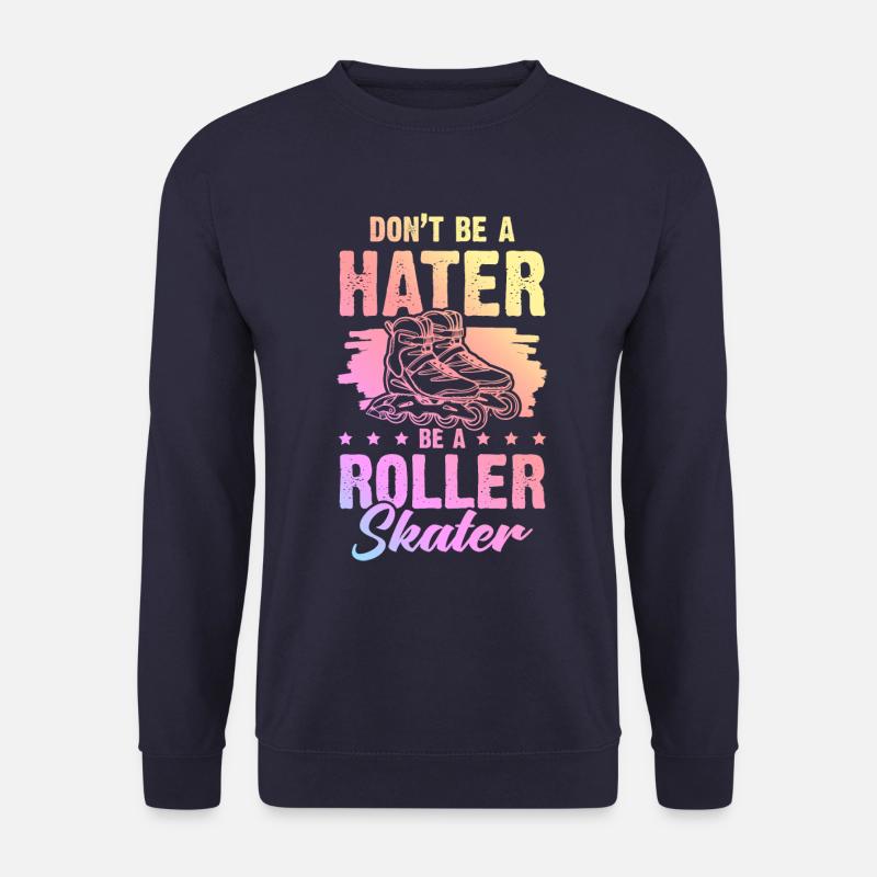 skater lustiger spruch - Unisex Pullover - Navy