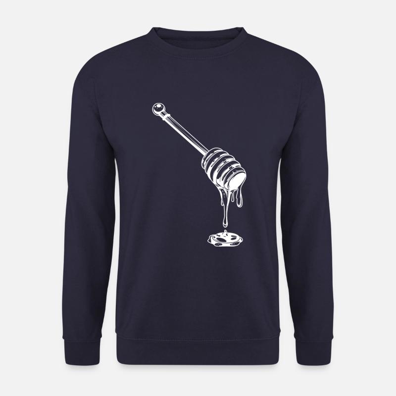 honey honey spoon beekeeper - Unisex Sweatshirt - navy