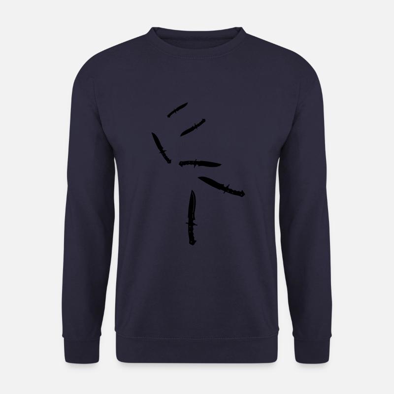 Knife icon - Unisex Sweatshirt - navy