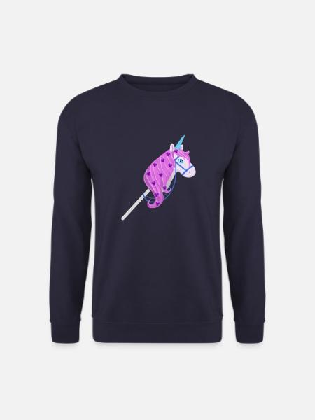 Hobby horsing - Unisex Sweatshirt - navy