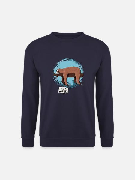 Paresseux - Sweat-shirt Unisexe - marine