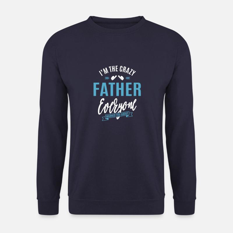 Crazy Father - Unisex Sweatshirt - navy