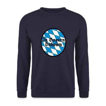 En Bavière dahaom - Sweat-shirt Unisexe - marine - Devant - Alina (178cm) & Michal (187cm)