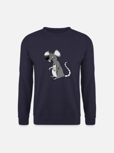 Rat evil funny cool - Unisex Sweatshirt - navy