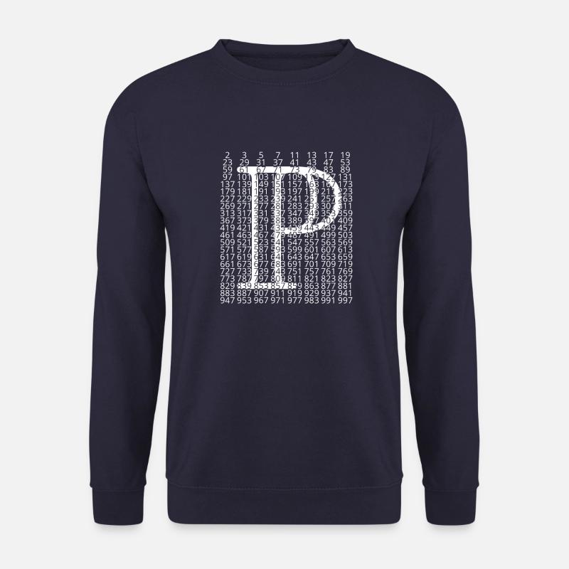 Prime numbers - Unisex Sweatshirt - navy