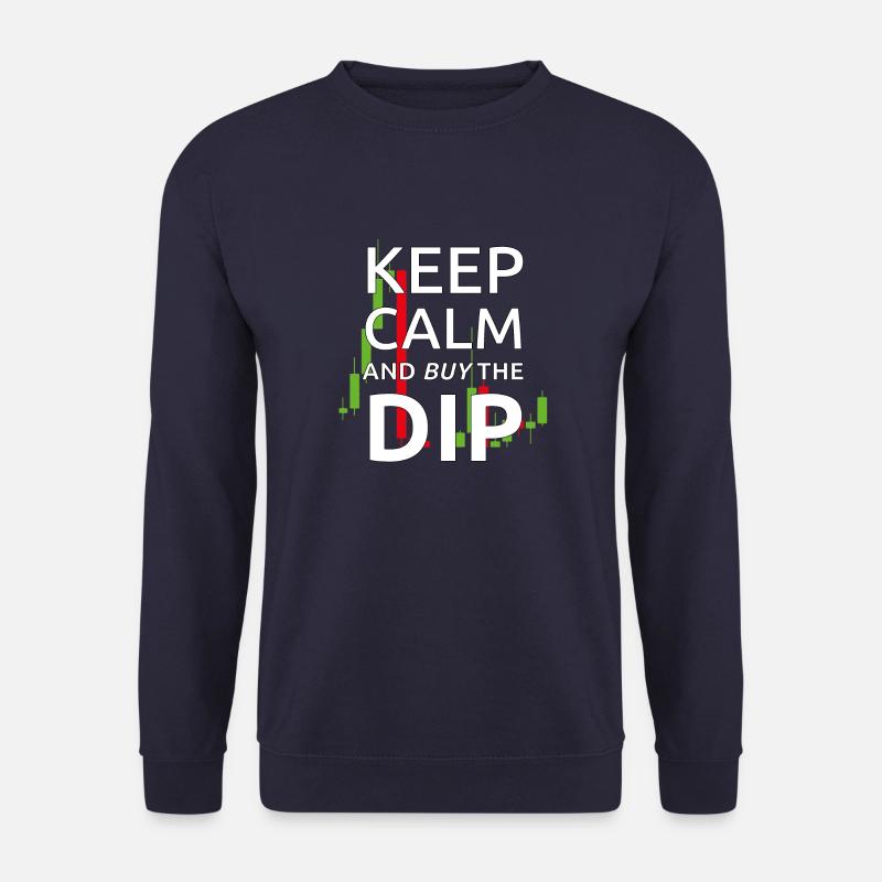 Keep Calm Dip - Unisex Pullover - Navy