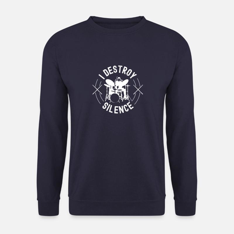 Drummer, drummer, funny phrase - Unisex Sweatshirt - navy