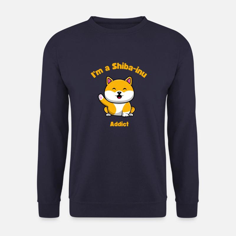 Ich bin ein Shiba-Inu-Süchtiger - Unisex Pullover - Navy
