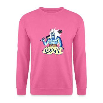 Oni bleu - Sweat-shirt Unisexe - rose - Devant