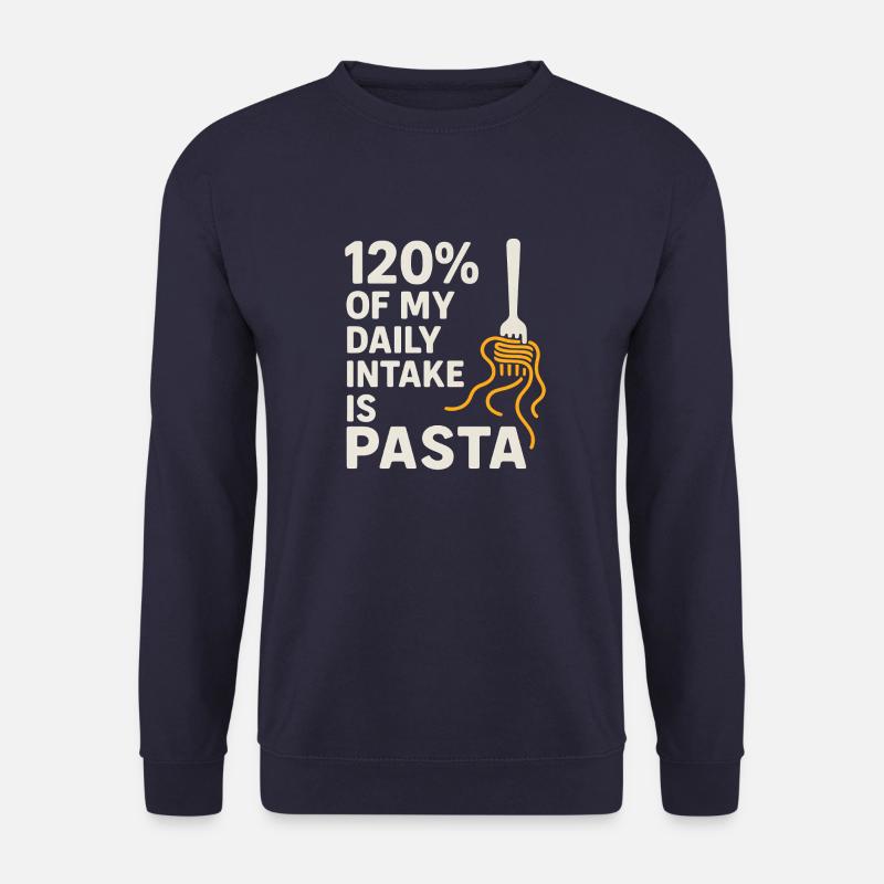 Pasta - Unisex Pullover - Navy