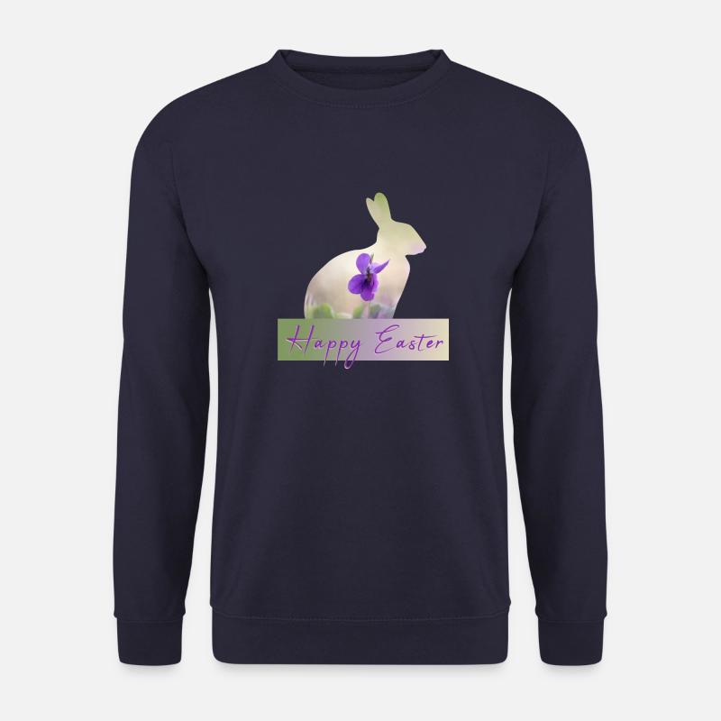 Happy Easter - Unisex Pullover - Navy