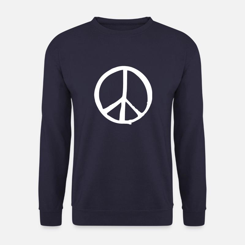 Peace sign - Unisex Sweatshirt - navy