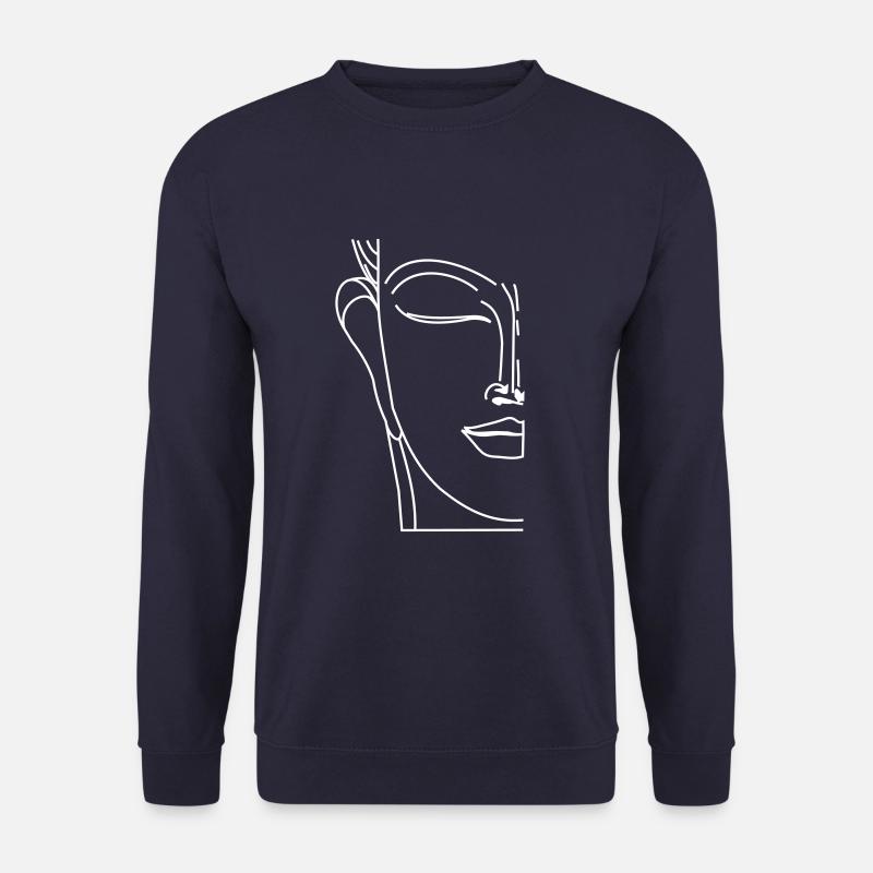 Buddha - Unisex Pullover - Navy