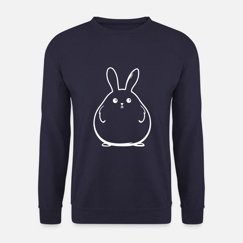 Bunny Funny Easter - Unisex Sweatshirt - navy