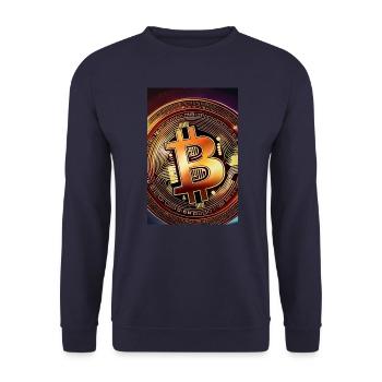 BTC - Unisex Pullover - Navy - Vorne - Alina (178cm) & Michal (187cm)