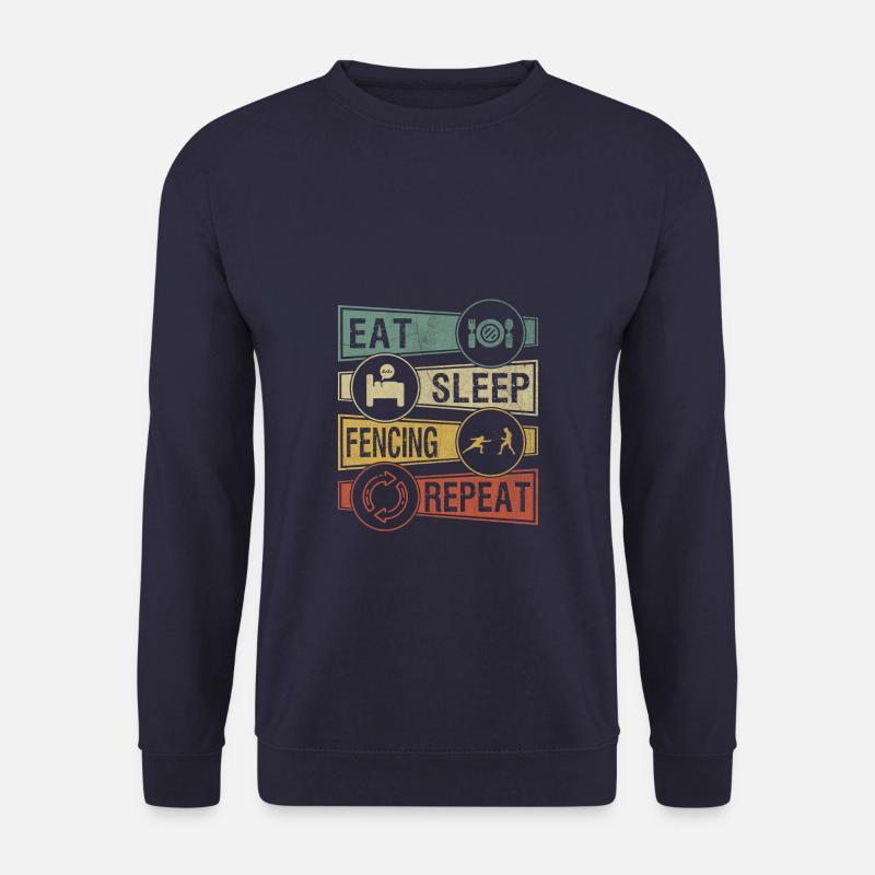 Fechten Fechtkampf - Unisex Pullover - Navy