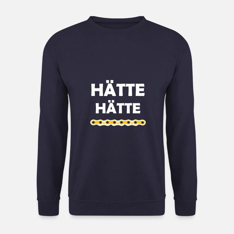 Haette Haette Fahrradkette - Unisex Pullover - Navy