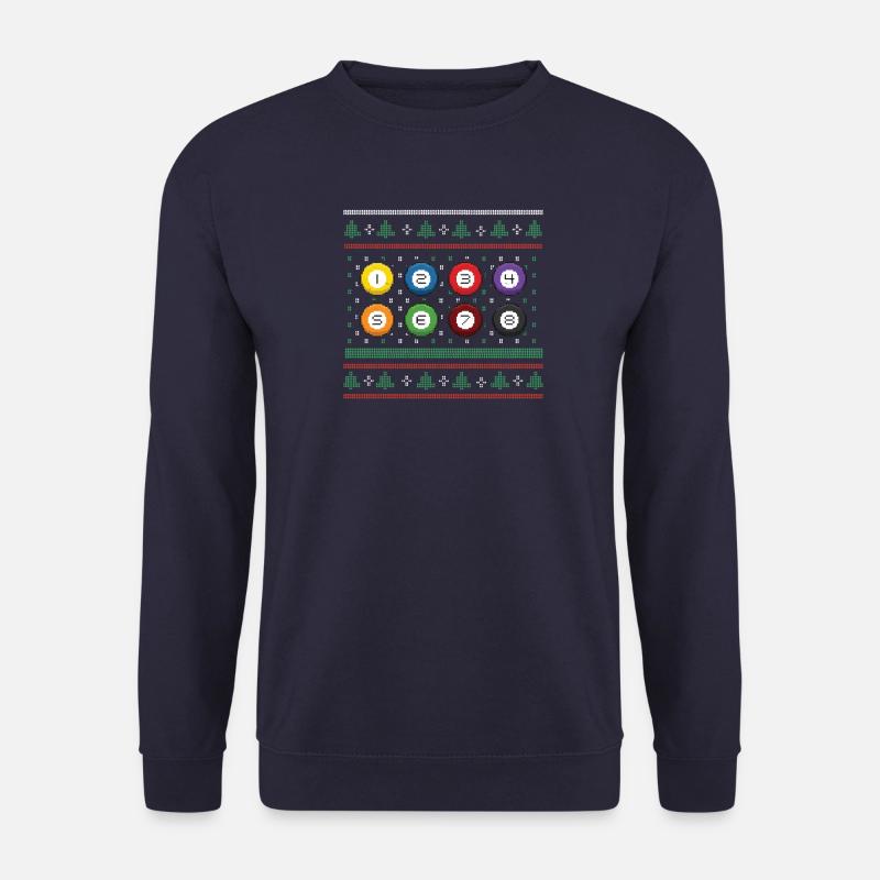 Billiard Xmas - Unisex Pullover - Navy