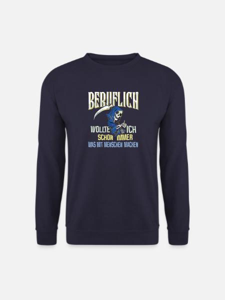 Bestatter - Beruf und Arbeit - Unisex Pullover - Navy