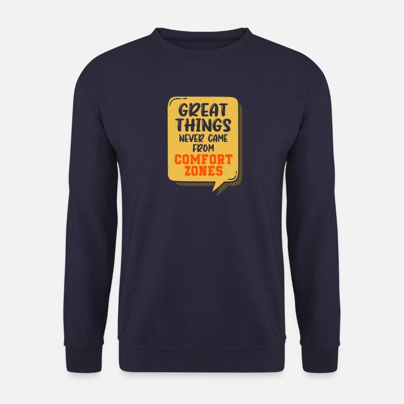 Aus der Komfortzone - Unisex Pullover - Navy