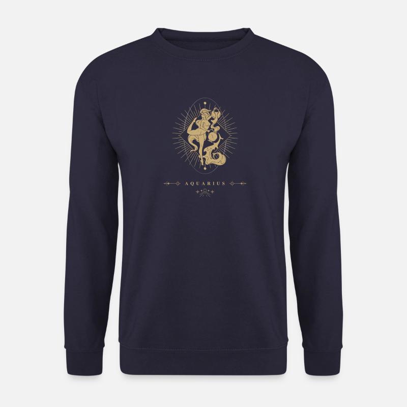 Wassermann Sternzeichen - Unisex Pullover - Navy