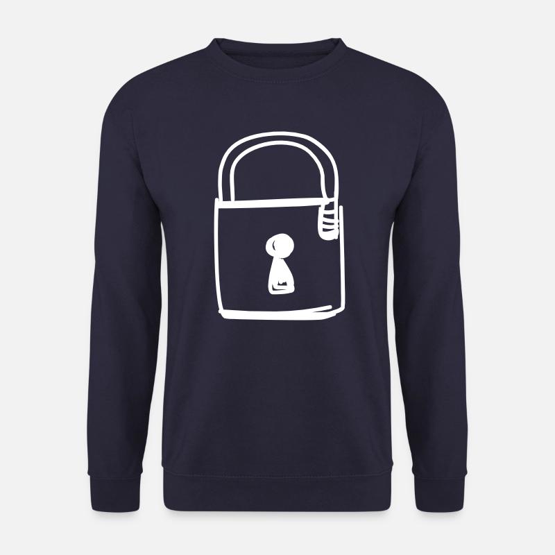 U-lock - Unisex Sweatshirt - navy