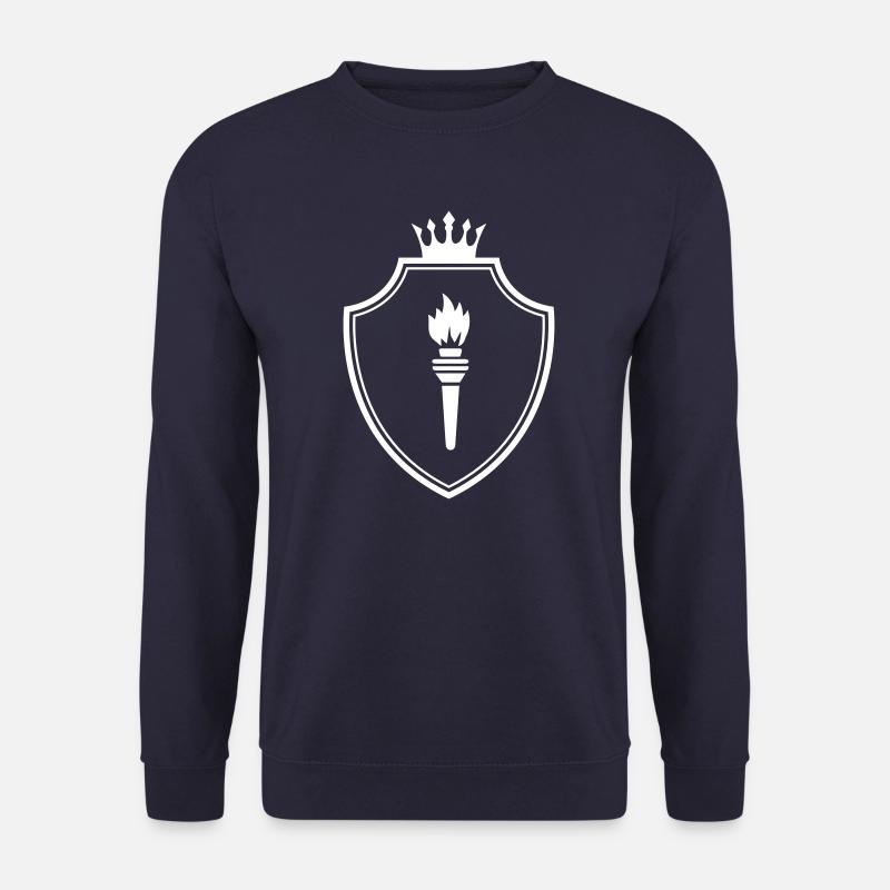 Flamme Wappen - Unisex Pullover - Navy
