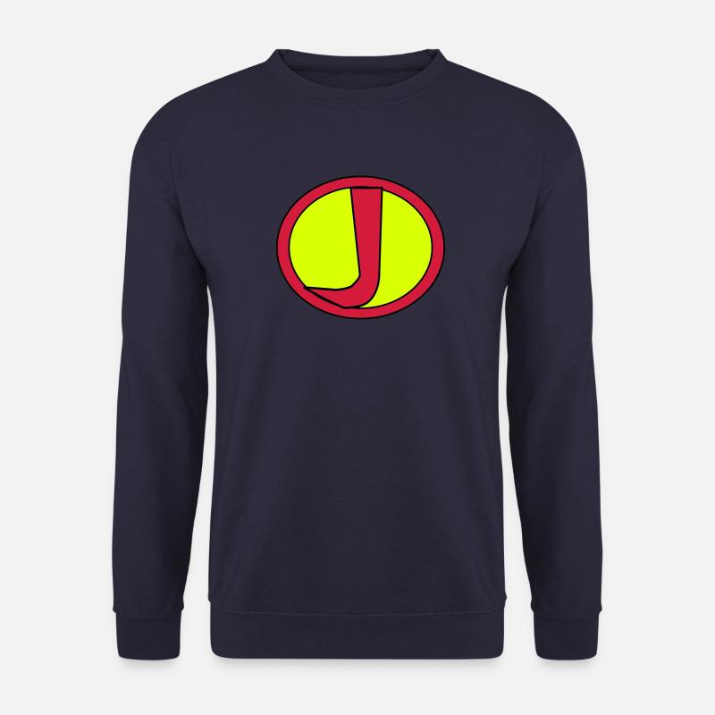 Super, Superheld, Superheldin, Hero, J - Unisex Pullover - Navy