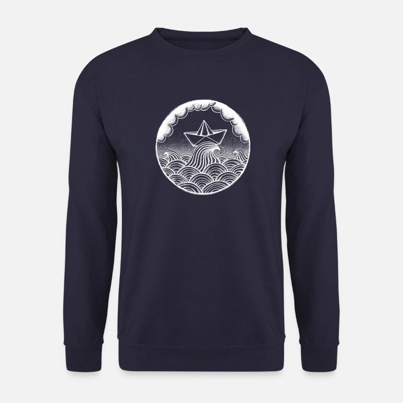Papierschiff - Unisex Pullover - Navy