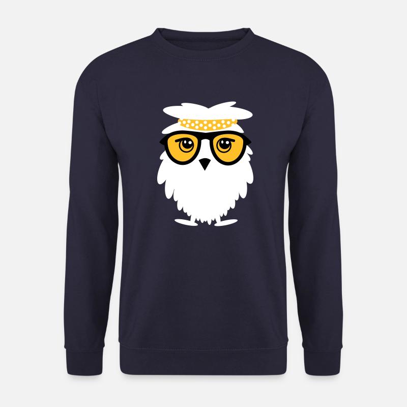 wise owl - Unisex Sweatshirt - navy