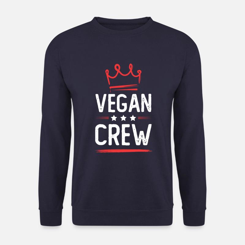 Vegan Crew - Unisex Sweatshirt - navy