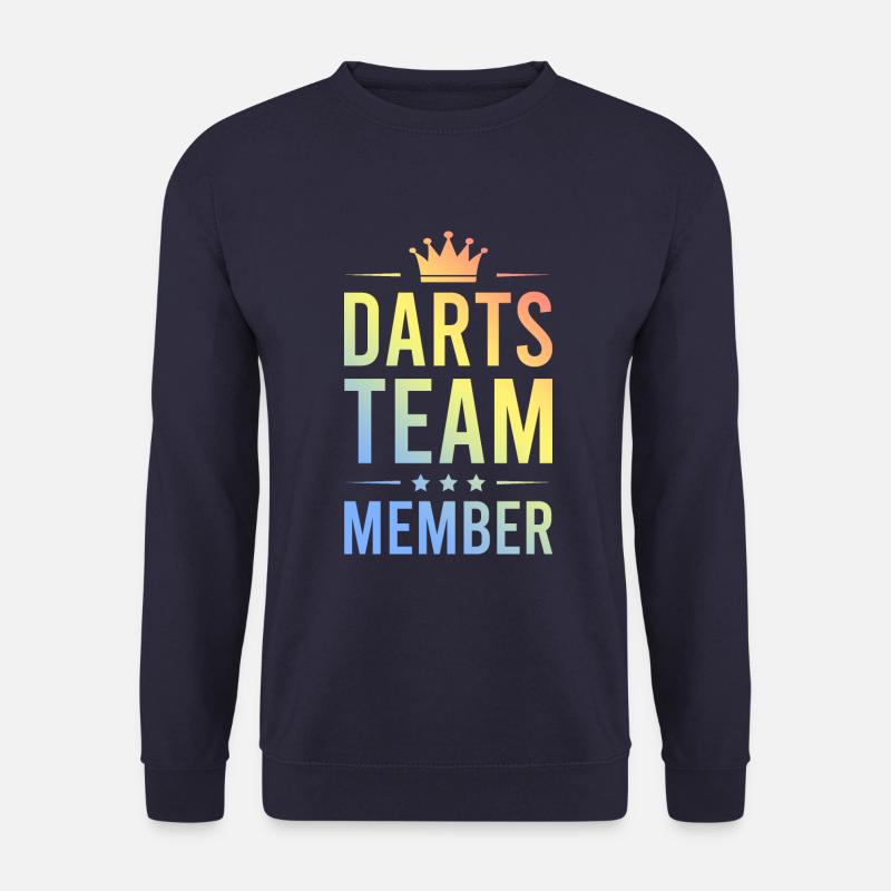 Darts Team Bunt - Unisex Sweatshirt - navy