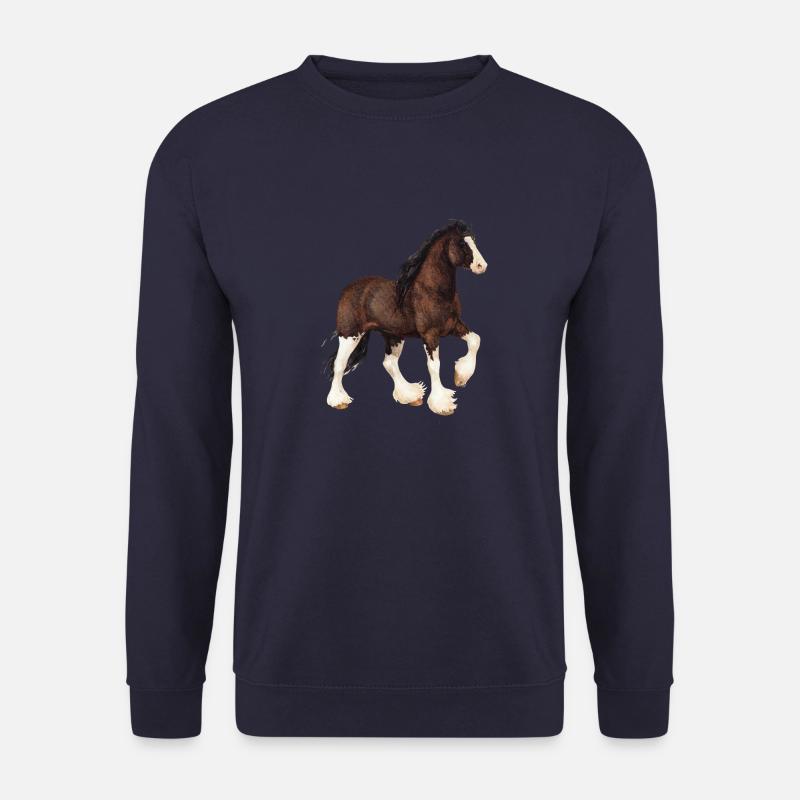 Shire Horse - Unisex Pullover - Navy