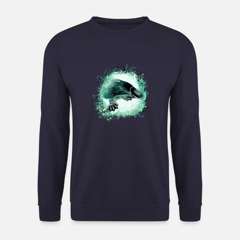 Platypus,schnabeltier,graffiti,malerei - Unisex Pullover - Navy