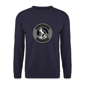 DAS LOGO DES WOLF-TEAMS - Unisex Pullover - Navy - Vorne - Alina (178cm) & Michal (187cm)