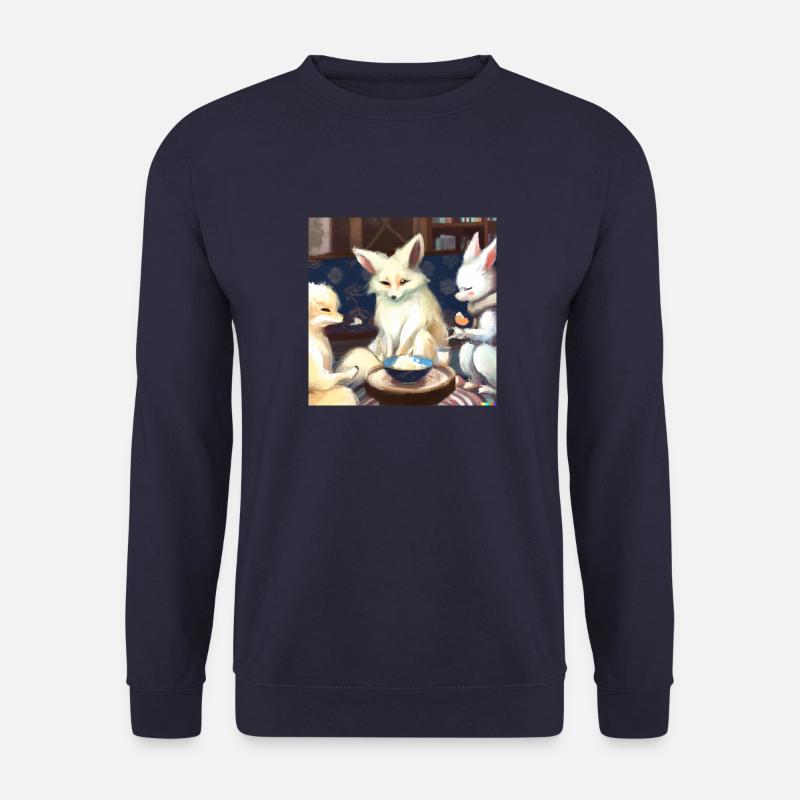 Fennek Wüstenfuchs - Unisex Pullover - Navy