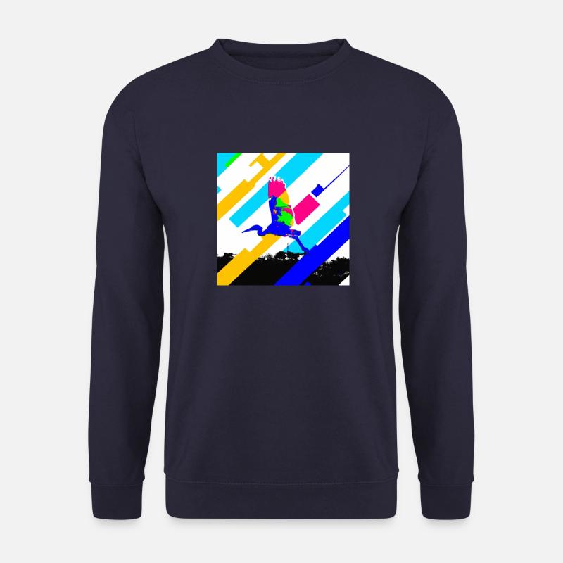 Holiday Pop-Art - Unisex Pullover - Navy