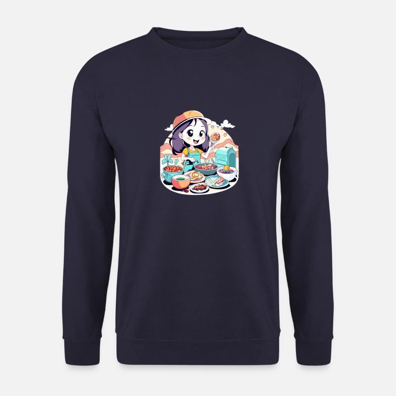 Chibi Kochen - Unisex Pullover - Navy