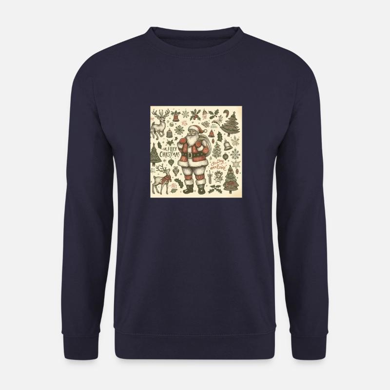Winter Design - Unisex Sweatshirt - navy